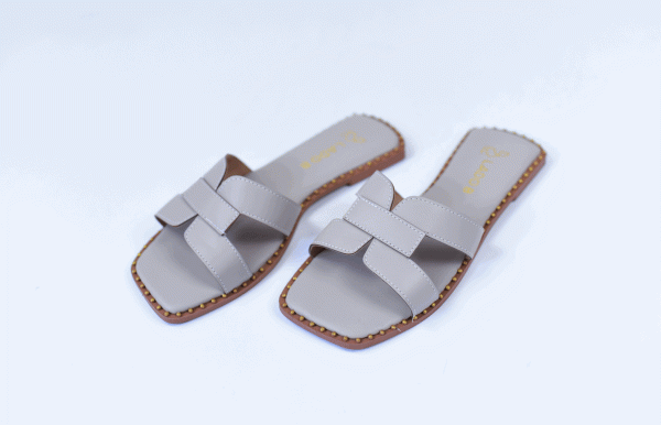 CHINELO FEMININO FAIXA H CINZA