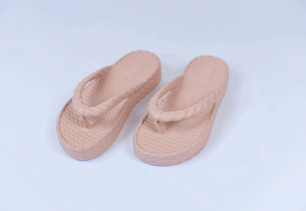 CHINELO PLATAFORMA INTERMEDIARIA TRANÇADO EVA ROSÊ - Imagem 4