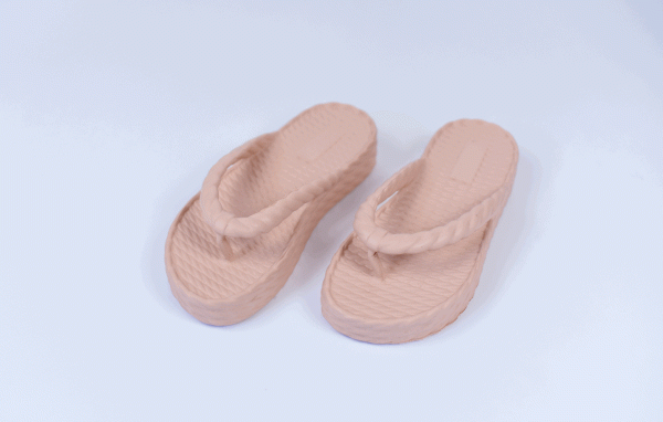 CHINELO PLATAFORMA INTERMEDIARIA TRANÇADO EVA ROSÊ